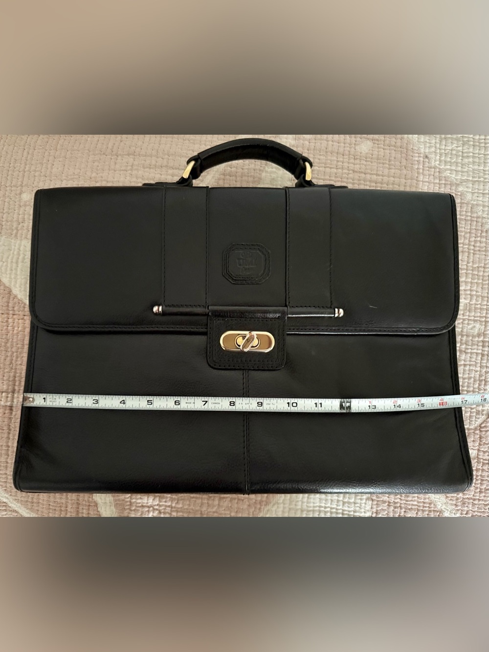 VINTAGE BLACK UMI BRIEFCASE - Picture 12 of 16
